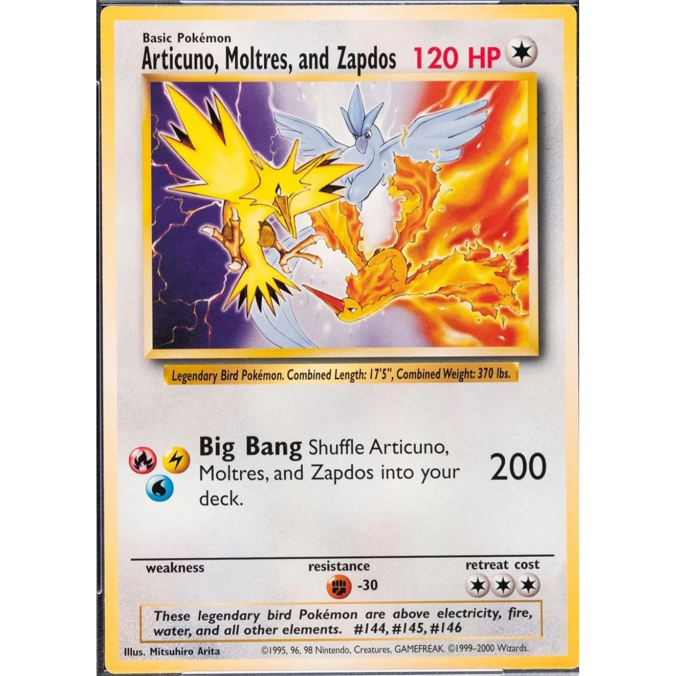 Articuno, Moltres, and Zapdos (PR) Jumbo Promos - Image 2