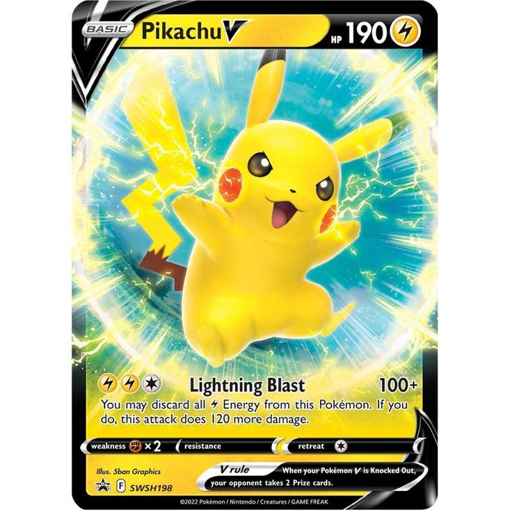 Carta Jumbo Pikachu V