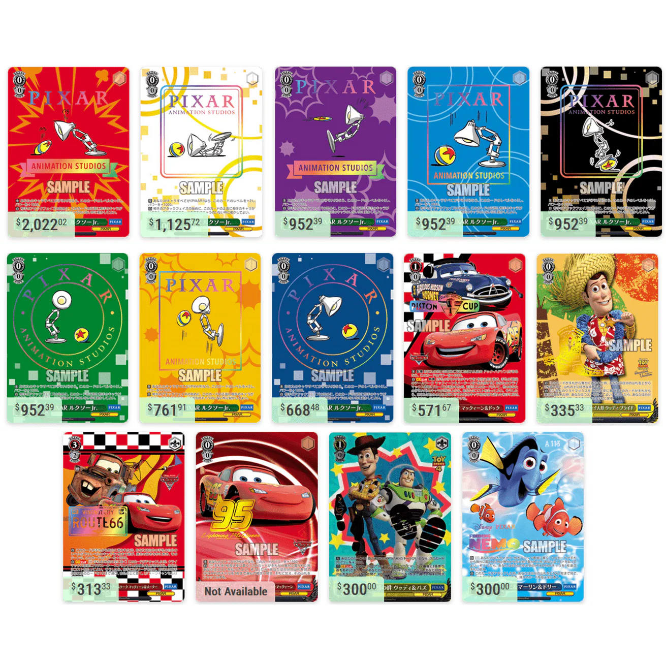 Disney | Booster Box 16 Sobre de Pixar Characters Japonés 2022 - Image 2