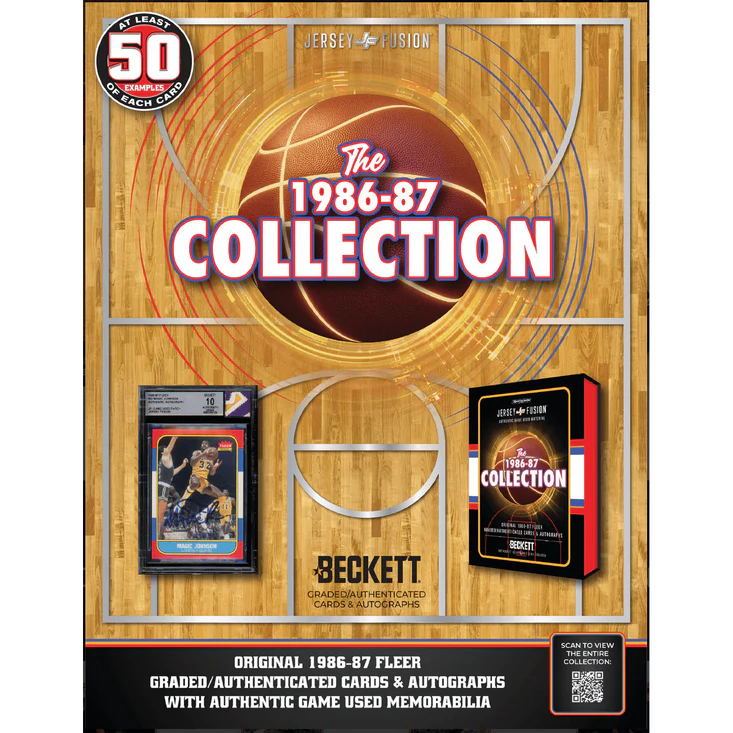 Jersey Fusion | 1986-1987 Fleer Collection Inglés - Image 2