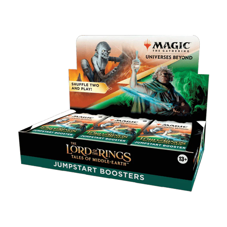 Magic x The Lord of The Rings | Caja 18 Sobres Jumps Stars Booster Display Tales of Middle-Earth Inglés 2023