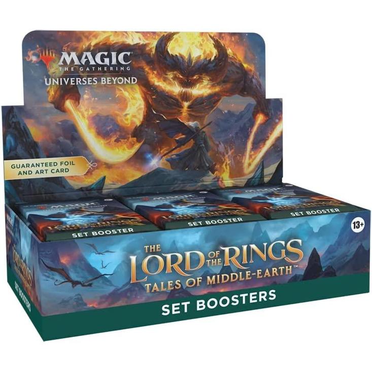 Magic x The Lord of The Rings | Caja Set Booster 30 Sobres Tales of Middle-Earth Collector Inglés 2023