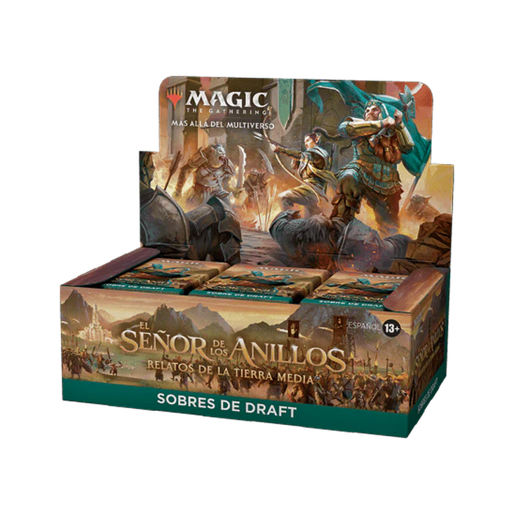 Magic x The Lord of The Rings | Caja Draft Booster Display 36 Sobres Tales of Middle-Earth Collector Inglés 2023