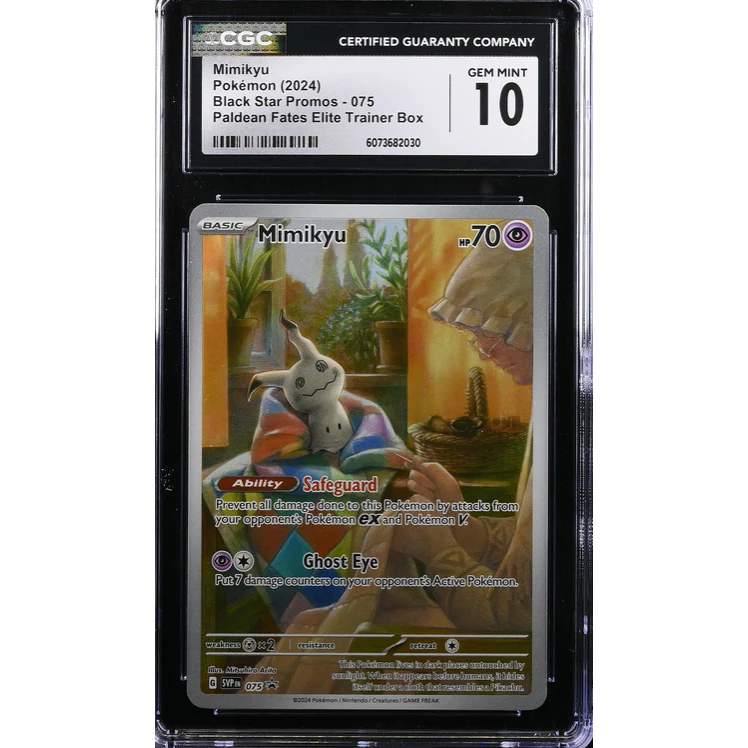 Mimikyu (SVP 075) SV Black Star Promos