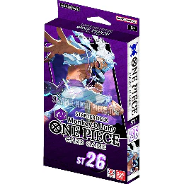 One Piece | Mazo Iniciación Purple Luffy ST-26 Inglés 2025