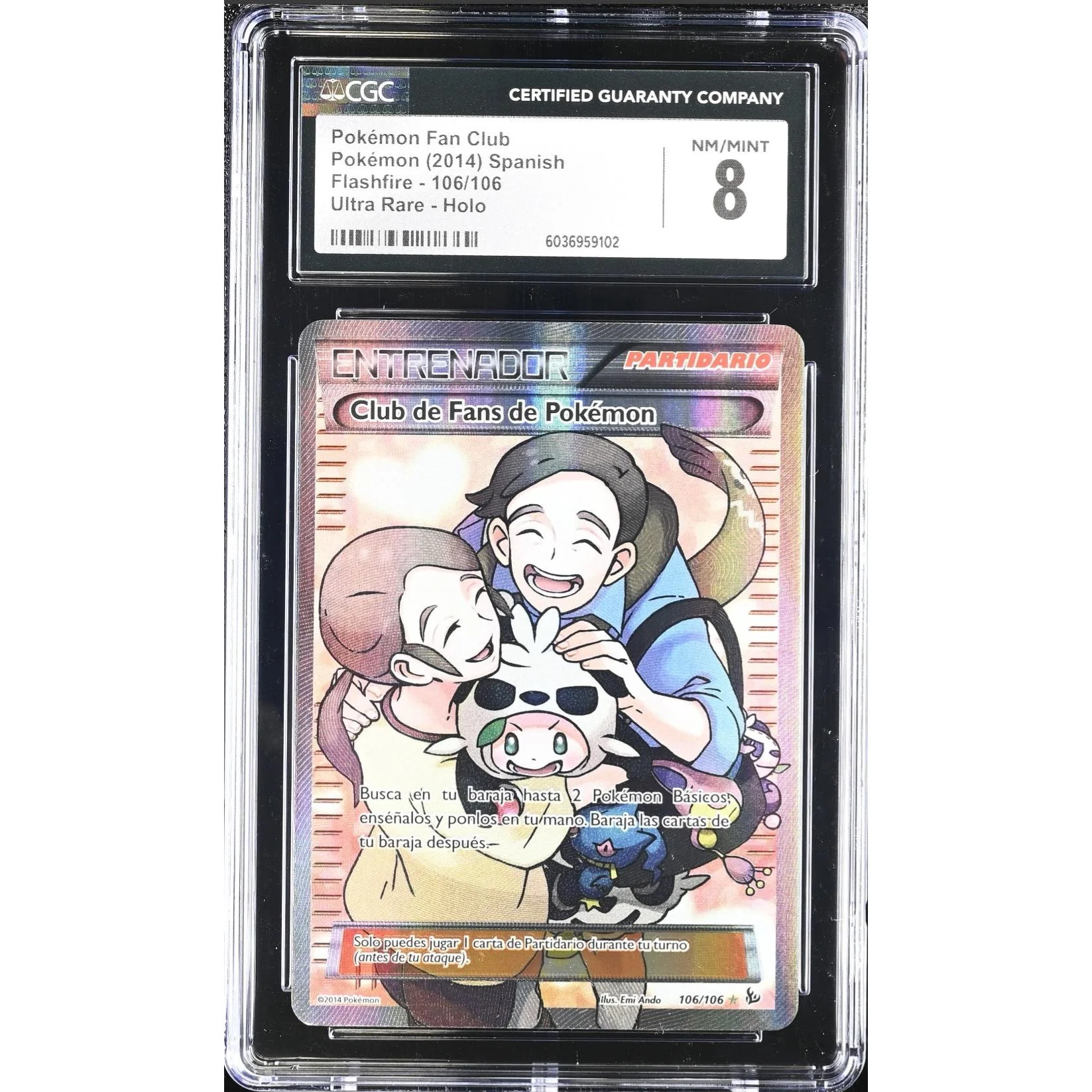 Pokémon Fan Club (FLF 106) Destellos de Fuego