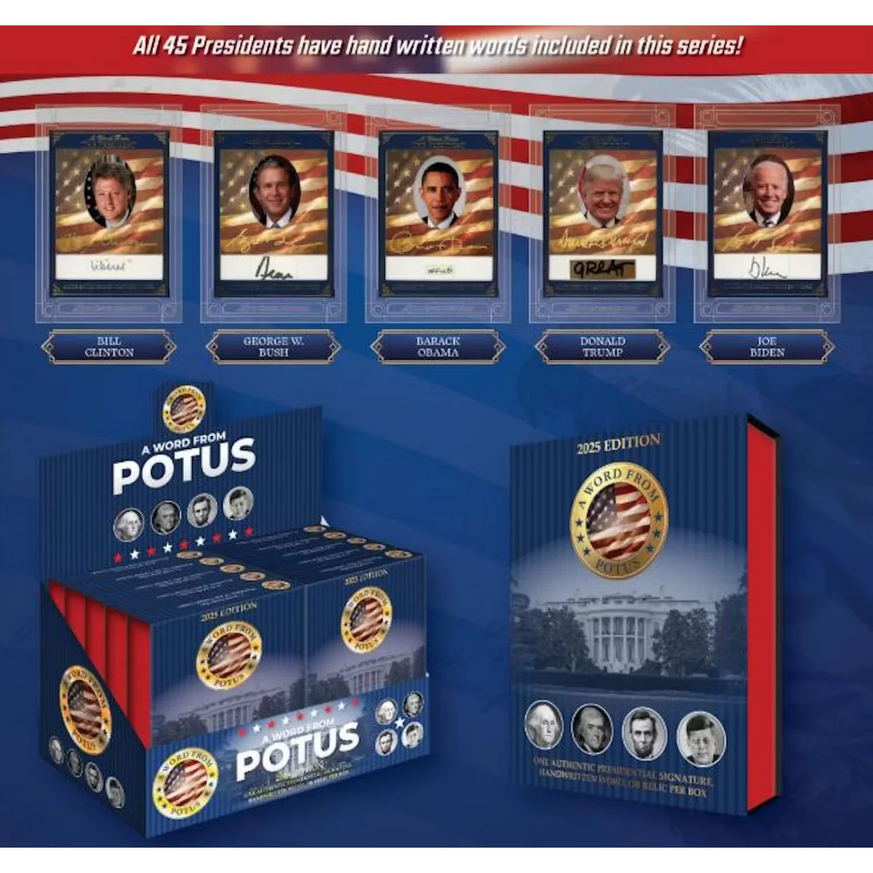 SportCards | 2025 POTUS A Word from the President Hobby Box