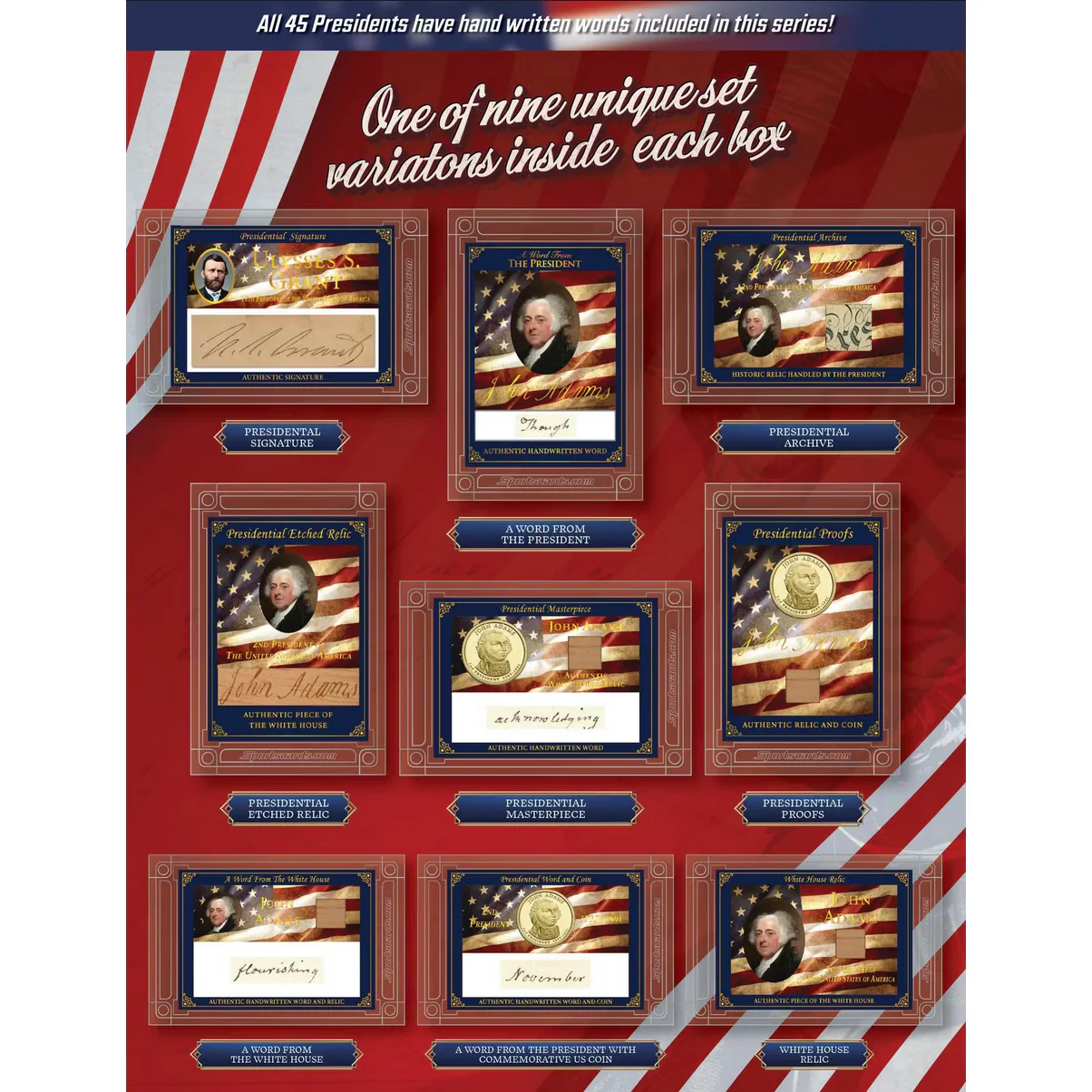 SportCards | 2025 POTUS A Word from the President Hobby Box - Image 4