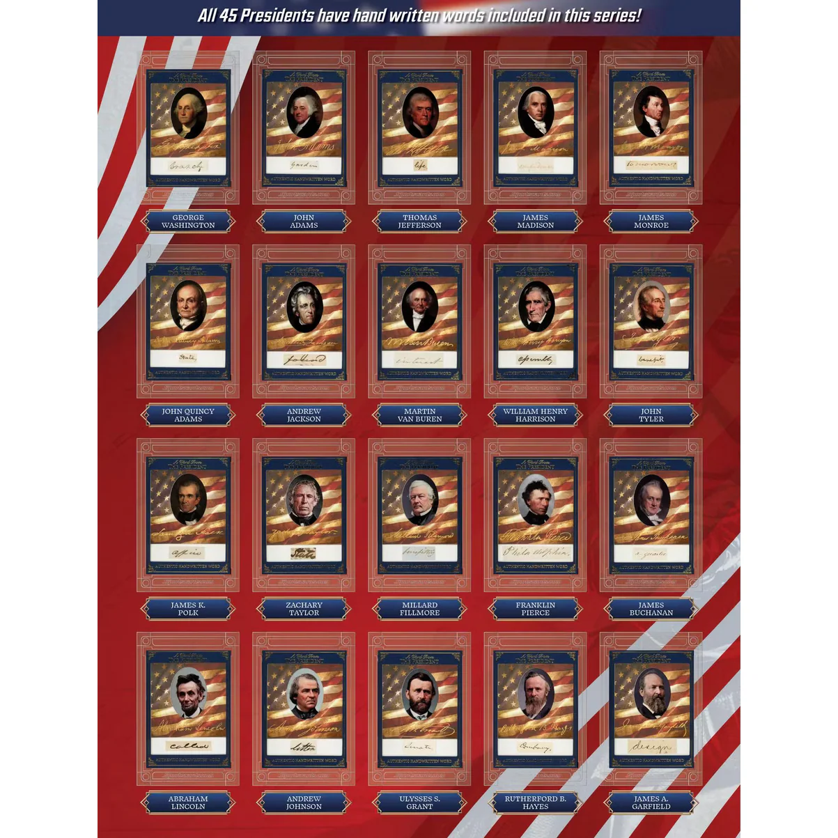 SportCards | 2025 POTUS A Word from the President Hobby Box - Image 5