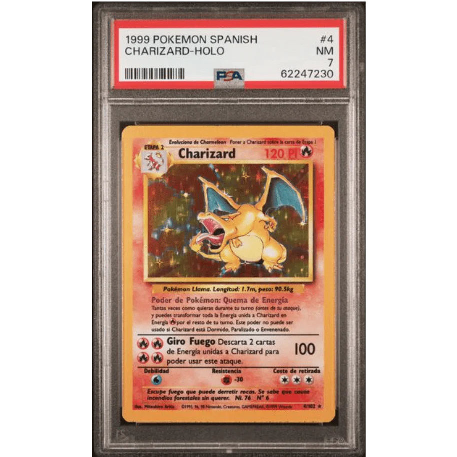 Charizard (BS 4) Base Set Español 1999