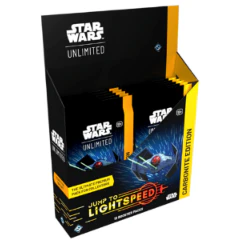 Star Wars Unlimited | Caja de 24 Sobres de Jump to Lightspeed - Carbonite Booster Display - Inglés 2025