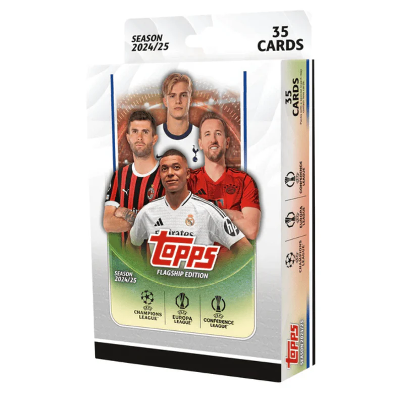 Topps 2024-25 UEFA Club Competitions Hanger Blister 35 Cartas