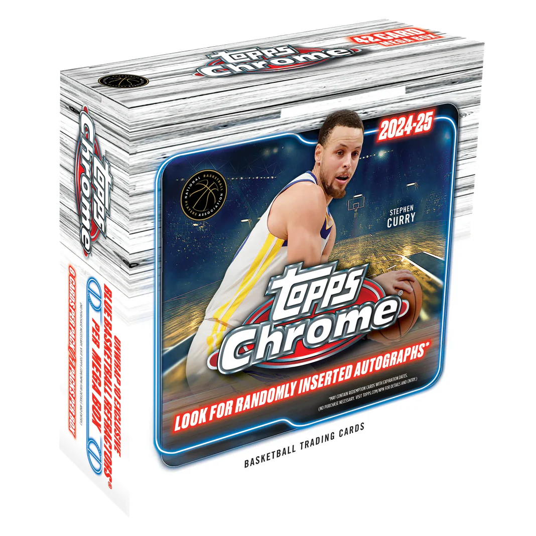 Topps 24/25 Chrome Basketball NBA Mega