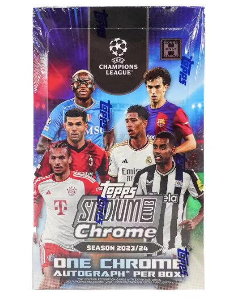 Topps | Stadium Club Chrome UEFA 2023/24 - Hobby Box - 1 Autograph - Image 6