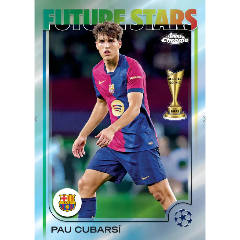 Topps 24/25 UCC Topps Chrome - Value Pack (28 Cards) - Image 7