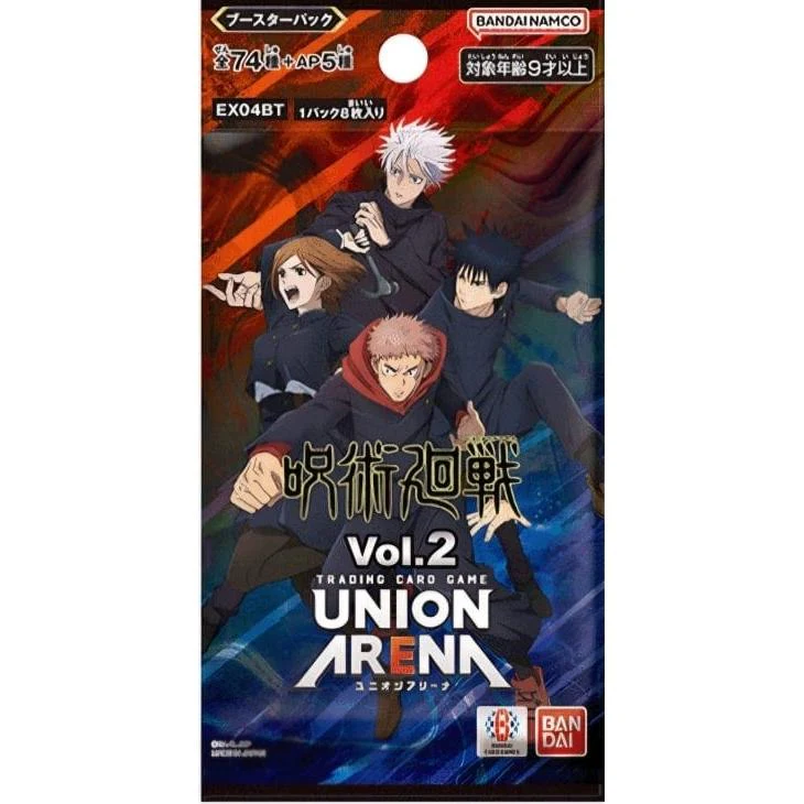 Union Arena | Caja de 16 Jujutsu Kaisen vol. 2 Japonés 2024 - Image 2