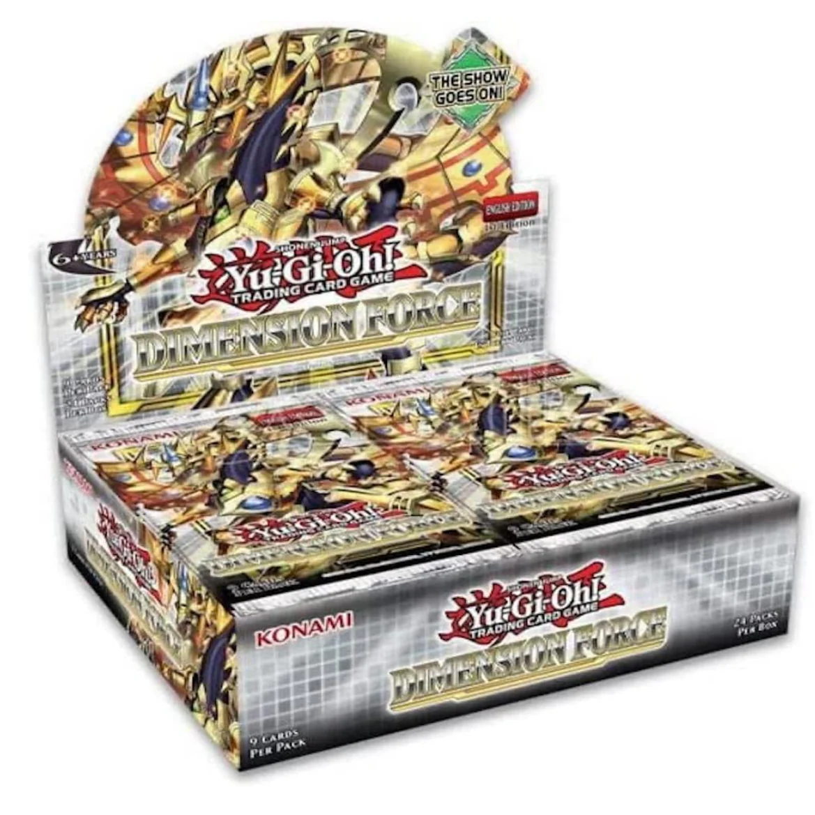 Yu-Gi-Oh! | Booster Box de 24 Sobres de Dimension Force 2022 Inglés